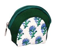 KnitPro KP12005 Hand Block Printed Fabric Storage Solutions Stitch Marker Pouches SMP-1, Cotton, Multi-Colour, 24 x 23 x 5 cm