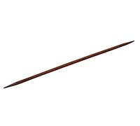 KnitPro KP25104 15 cm x 3.5 mm Cubics Double Pointed Needles, Rosewood, Brown