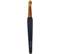 KnitPro KP30886 12 mm Aluminium Crochet Hook, Gold, Gld-bl