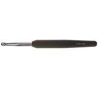 KnitPro KP30887 6.5 mm Aluminium Crochet Hook, Silver