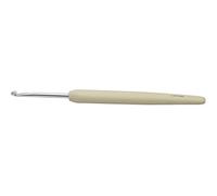 KnitPro KP30906 3.25 mm Waves Aluminium Crochet Hook, Ivory