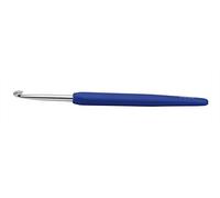 KnitPro KP30910 4.5 mm Waves Aluminium Crochet Hook, Royal Blue