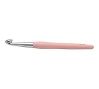 KnitPro KP30917 9 mm Waves Aluminium Crochet Hook, Pink