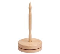 KnitPro KP35006 Winding Accessories Natural Yarn Dispenser, Wood, Multi-Colour, retro-tri color