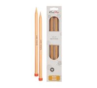 KnitPro KP35268 35 cm x 12 mm Basix Single Pointed Needles, Birch