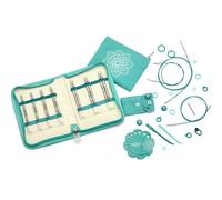 KnitPro The Mindful Collection Believe Interchangeable Needles Set 5" (13cm) | 7 Sizes (3mm to 6mm) with Accessories