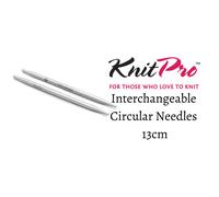 KnitPro Mindful Collection Knitting Pins Circular Interchangeable Tips Lace 13cm