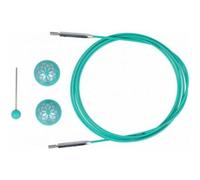 KnitPro Mindful Fixed Int. Cable for 120cm Needle - 3pcs, Blue