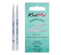 KnitPro Mindful Lace Mini Interchangeable Needles 5cm (2") - 3.00mm US 2.5