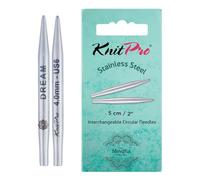 KnitPro Mindful Lace Mini Interchangeable Needles 5cm (2") - 4.00mm US 6