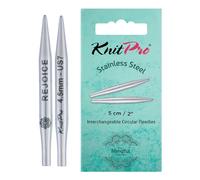 KnitPro Mindful Lace Mini Interchangeable Needles 5cm (2") - 4.50mm US 7