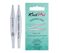 KnitPro Mindful Lace Mini Interchangeable Needles 5cm (2") - 6.00mm US 10