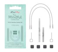 KnitPro Mindful Petite Combo Set 2" (5cm) & 3" (7.5cm)- 2.00mm US 0