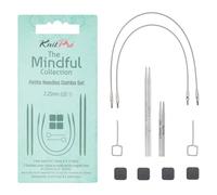 KnitPro Mindful Petite Combo Set 2" (5cm) & 3" (7.5cm)- 2.25mm US 1