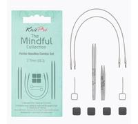 KnitPro Mindful Petite Combo Set 2" (5cm) & 3" (7.5cm)- 2.75mm US 2