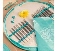KNITPRO Mindful Set Gratitude Stainless Steel Needle Tips Set + Accessories Item 36301DE German Edition