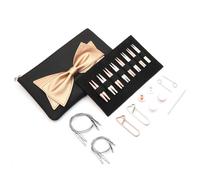 KnitPro Knitting Needle Gift Set - Interchangeable Circular, ‘Mini Bouquet’, 8 Pairs Aluminium Needles 3.0-6.0mm, 4 Swivel Cables 27cm & 30cm, End Caps, Cable Keys, Finishing Needle, Stitch Holders