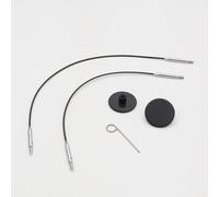 KnitPro Mini Cable Set 27 and 30cm Black - 1pc