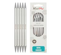 KnitPro Nova Cubics Double Pointed Needles 8" (20cm) | 8.00mm