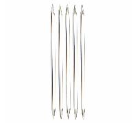KnitPro Nova Cubics: Knitting Pins: Double-Ended: Set of Five: 15cm x 2.75mm