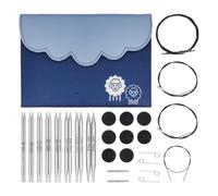 KnitPro Nova Deluxe Interchangeable Needle Set 5" (13cm) | 8 Sizes (3.5mm to 8mm)