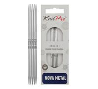 KnitPro Nova Double Pointed Needles 6" (15cm) | 2.25mm