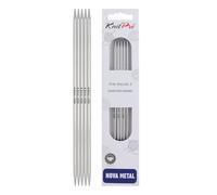 KnitPro Double Pointed Needles Nova 8" (20cm) - 4.00 mm
