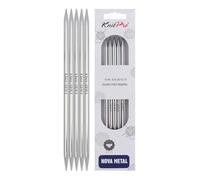 KnitPro Nova Double Pointed Needles 8" (20cm) | 6.50mm