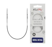 KnitPro Fixed Circular Needles Nova – 10" (25 cm) – 3.25 mm