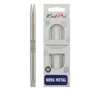 KnitPro KP10423 3.75 mm Nova Interchangeable Special Circular Needles, Silver