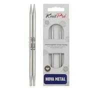 KnitPro 4.5 mm Nova Interchangeable Special Circular Needles, Silver