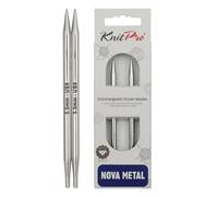 KnitPro KP10405 5.5 mm Nova Interchangeable Normal Circular Needles, Silver