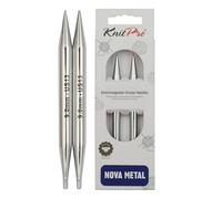 KnitPro KP10409 9 mm Nova Interchangeable Normal Circular Needles, Silver