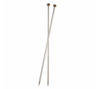 KnitPro Nova Metal: Knitting Pins: Single-Ended: 35cm x 8.00mm