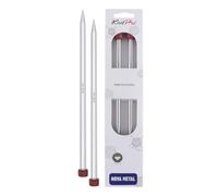 KnitPro Nova Single Pointed Needles 10" (25cm) | 9.00mm