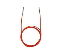 KnitPro Ropes (coloured/colour) for needle tips, end caps and key (76 cm rope length for a total length of 100 cm)