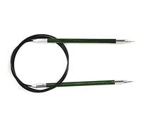 KnitPro Royale: Knitting Pins: Circular: Fixed: 100cm x 5.50mm, Birchwood, brass, Multi-Colour, 5.5mm