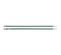 KnitPro Royale: Knitting Pins: Single Ended: 25cm x 3.50mm, Birchwood, brass, Multi-Colour, 3.5mm