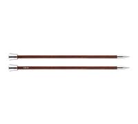 KnitPro Royale: Knitting Pins: Single Ended: 25cm x 7.00mm, Birchwood, brass, Multi-Colour, 7mm