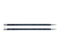 KnitPro Royale: Knitting Pins: Single Ended: 30cm x 8.00mm, Birchwood, brass, Multi-Colour, 8mm