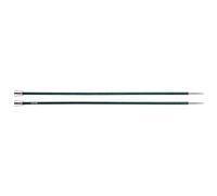 KnitPro Royale: Knitting Pins: Single Ended: 35cm x 3.50mm, Birchwood, brass, Multi-Colour, 3.5mm