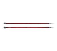 KnitPro Royale: Knitting Pins: Single Ended: 35cm x 5.00mm, Birchwood, brass, Multi-Colour, 5mm