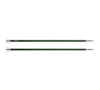 KnitPro Royale: Knitting Pins: Single Ended: 35cm x 5.50mm, Birchwood, brass, Multi-Colour, 5.5mm