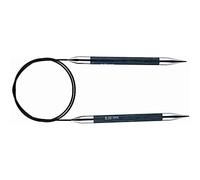 KnitPro Royale: Knitting Pins: Circular: Fixed: 150cm x 8.00mm, Birchwood, brass, Multi-Colour, 8mm