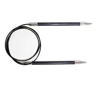 KnitPro Royale: Knitting Pins: Circular: Fixed: 80cm x 6.50mm, Birchwood, brass, Multi-Colour, 6.5mm