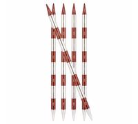 KnitPro Smart Stix: Knitting Pins: Double-Ended: Sienna: Set of 5: 20cm x 2.25mm KnitPro Multicolor