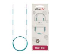 Smart Stix: Knitting Pins: Circular: Fixed: Green: 80Cm X 2.25mm