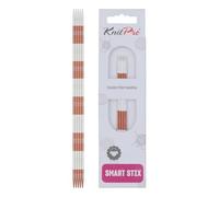 KnitPro Knitting Pins: Double-Ended:, Metal, Sienna, 20cm x 2.5mm