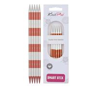 KnitPro Smartstix Double Pointed Needles 8" (20cm) | 6.50mm