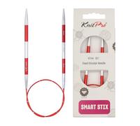 KnitPro Smartstix Fixed Circular Needles 16" (40cm) | 4.50mm